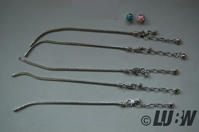 Set of bracelets with pendants