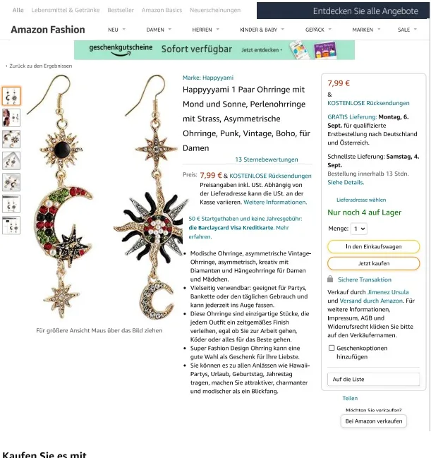 Earrings