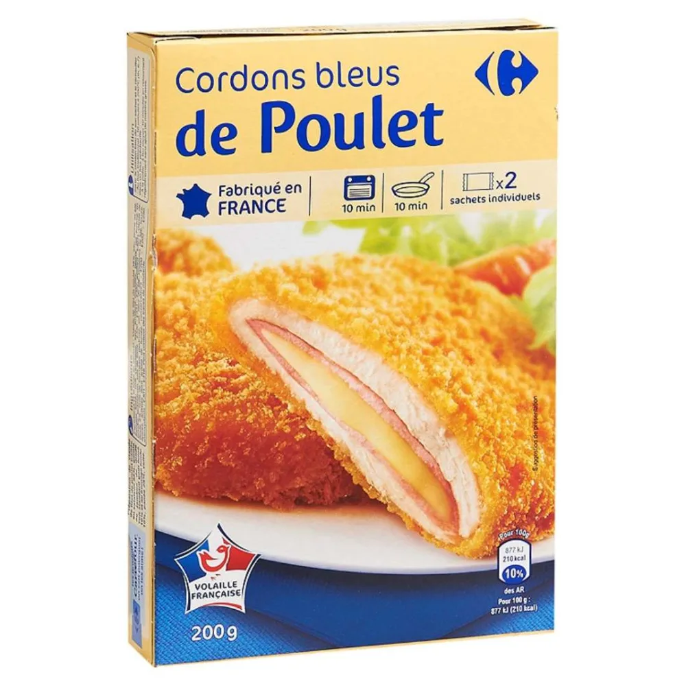 Cordons bleus de poulet
