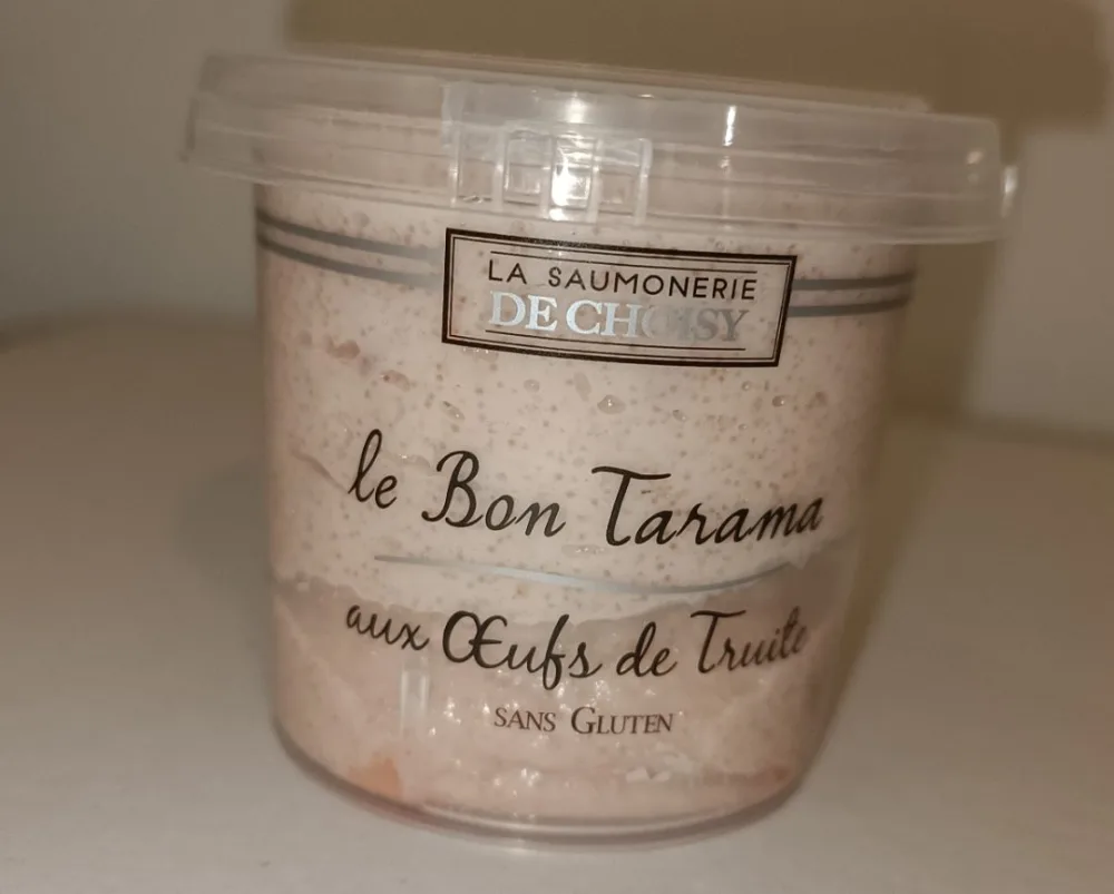 Tarama aux oeufs de truite