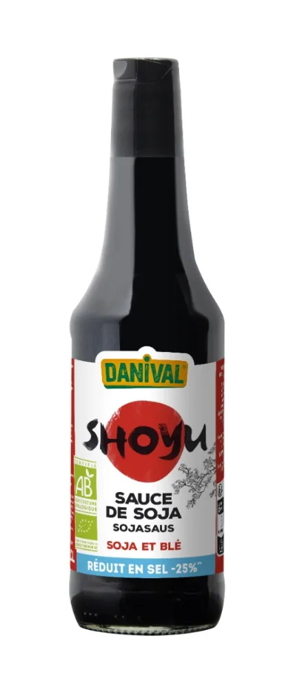Shoyu sauce de soja réduit en sel 50cl
