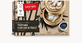 8 dim sum au poulet