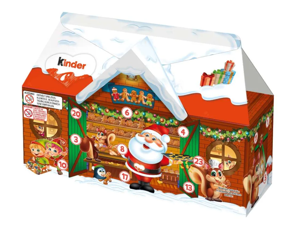 Assortiments de différents produits kinder