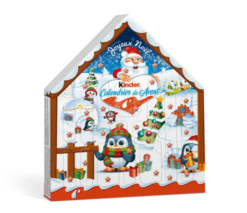 Assortiments de différents produits kinder