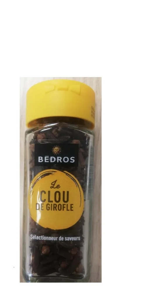 Clous de girofle flacon 32g bedros