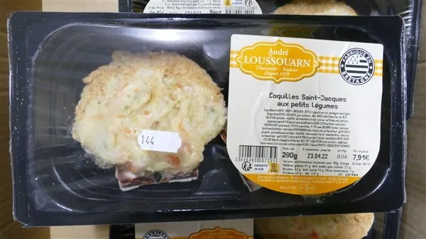 Coquilles saint-jacques aux petits legumes