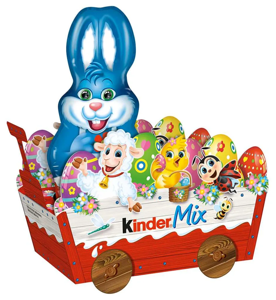 Assortiments de différents produits kinder