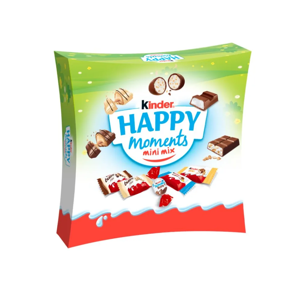 Assortiments de différents produits kinder