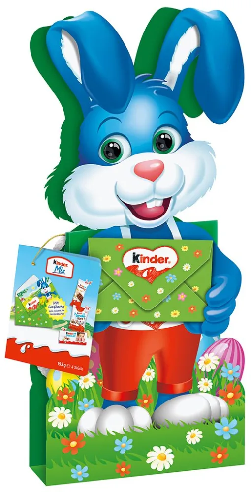 Assortiments de différents produits kinder