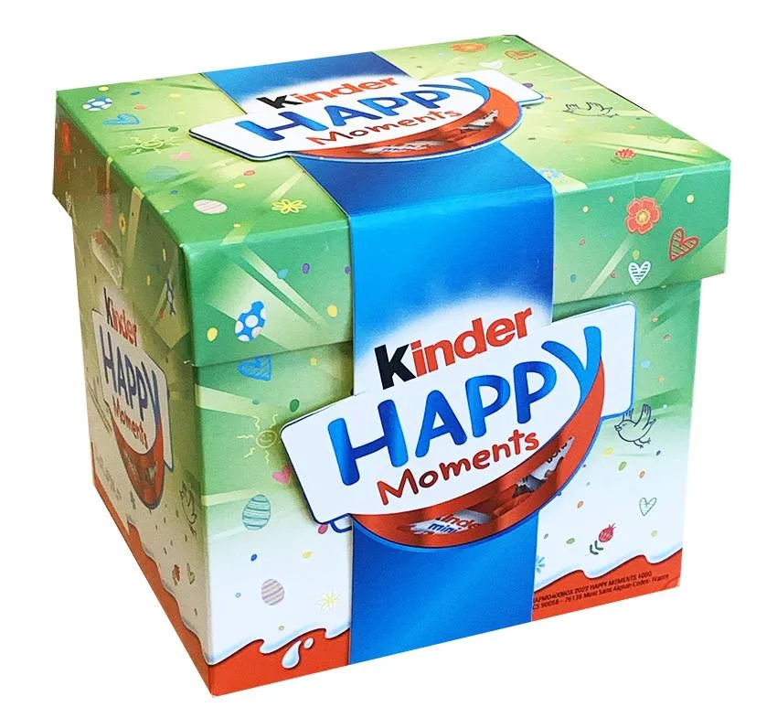 Assortiments de différents produits kinder