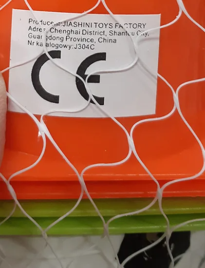 Set of plastic toys