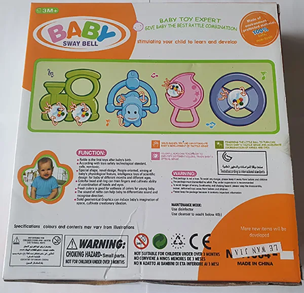 Rattle toy set