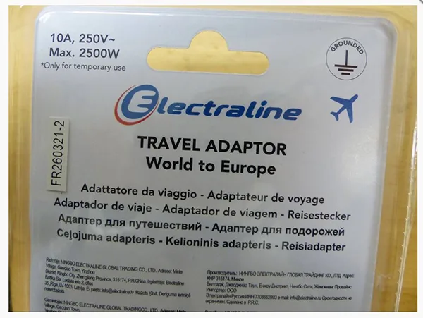 Travel adaptor