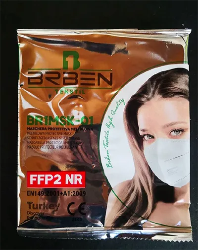 Particle filter mask