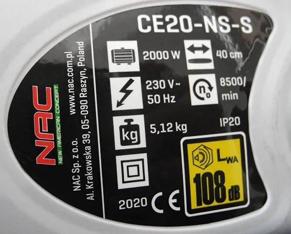 Electric chainsaw