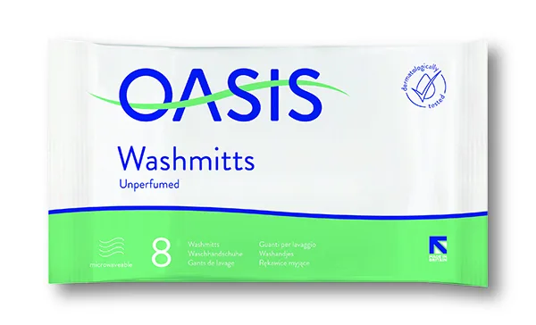 Glove for cleansing skin