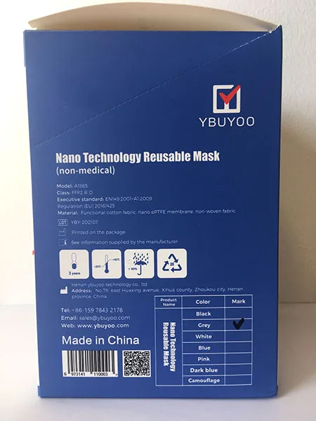 Particle filter mask