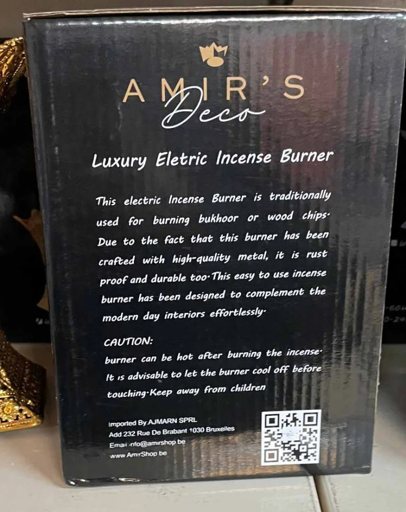 Luxury electric incense burner