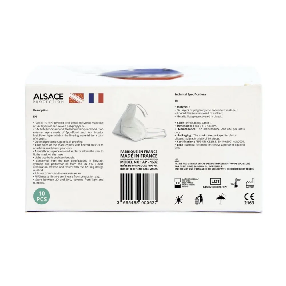 Masque ffp3 nr