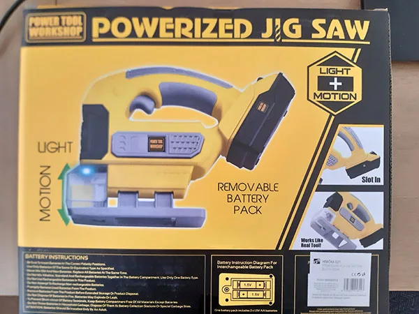 Battery operated toy