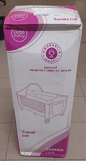 Travel cot
