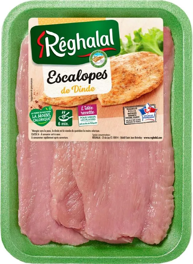 Escalope de dinde