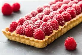 Tartelette citron meringué et tartelette framboise