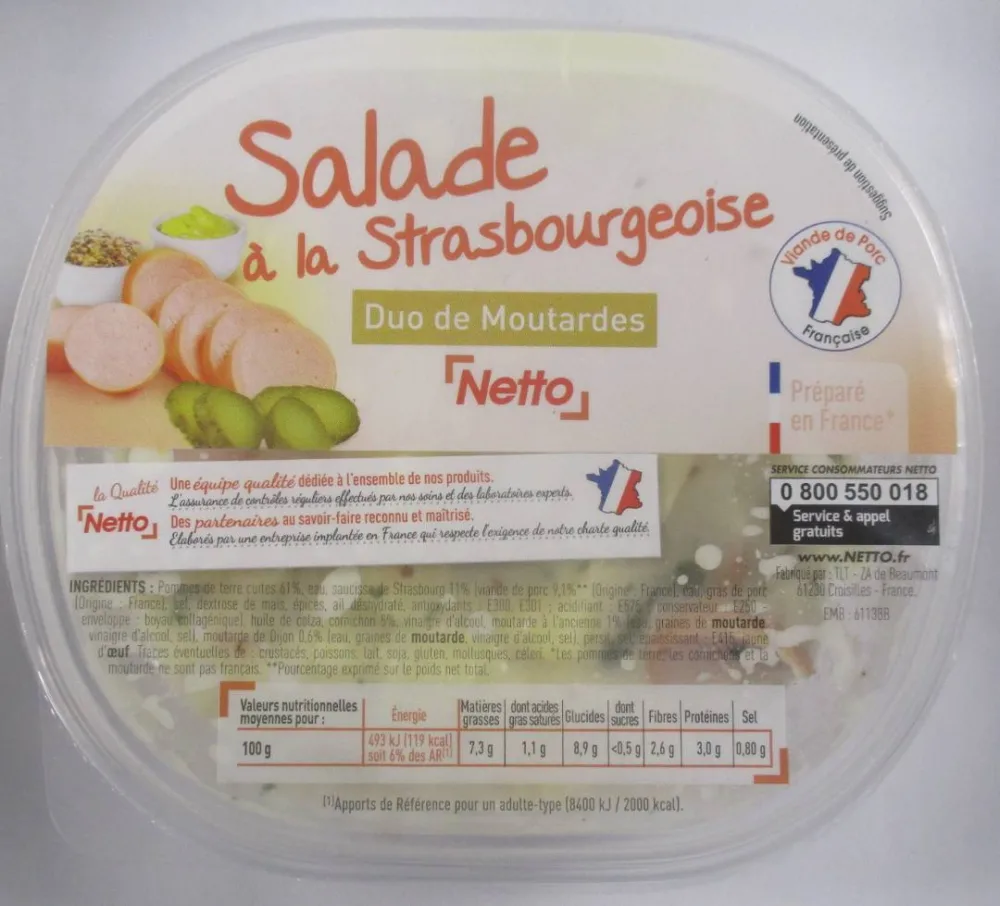 Salade a la strasbourgeoise
