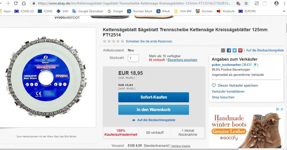 Circular saw blade