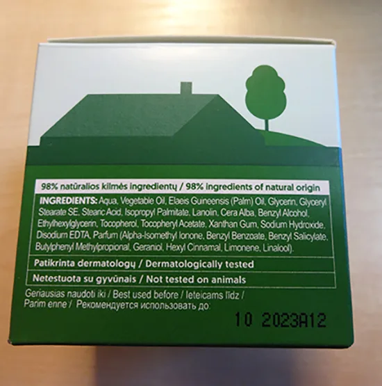 Face cream