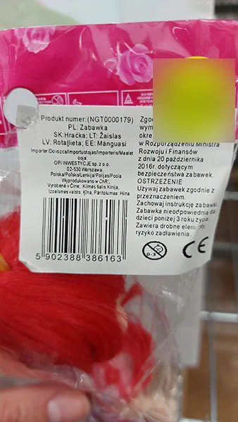 Plastic doll