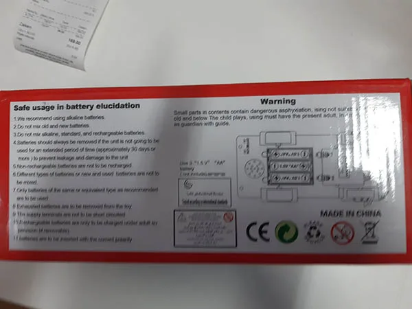 Battery operated toy