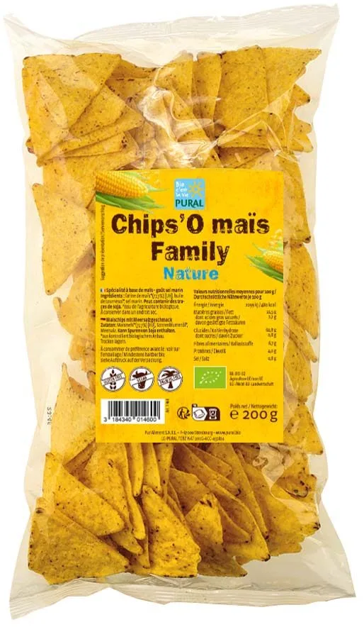 Chips de maïs - chips'o maïs/rolls'o maïs