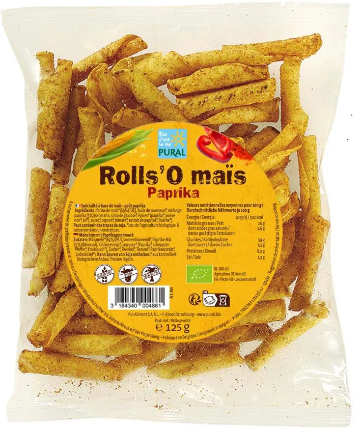 Chips de maïs - chips'o maïs/rolls'o maïs