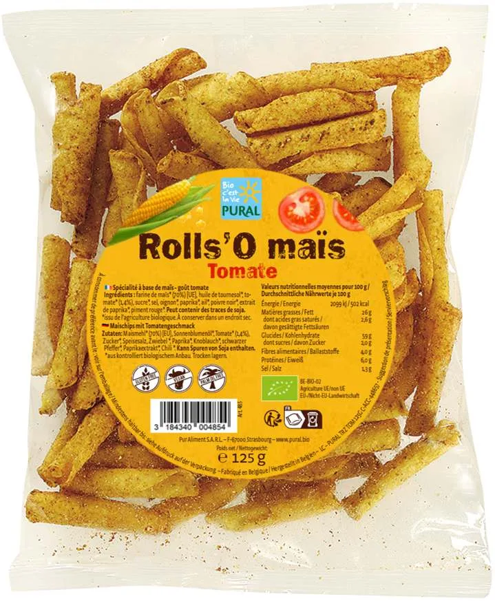 Chips de maïs - chips'o maïs/rolls'o maïs