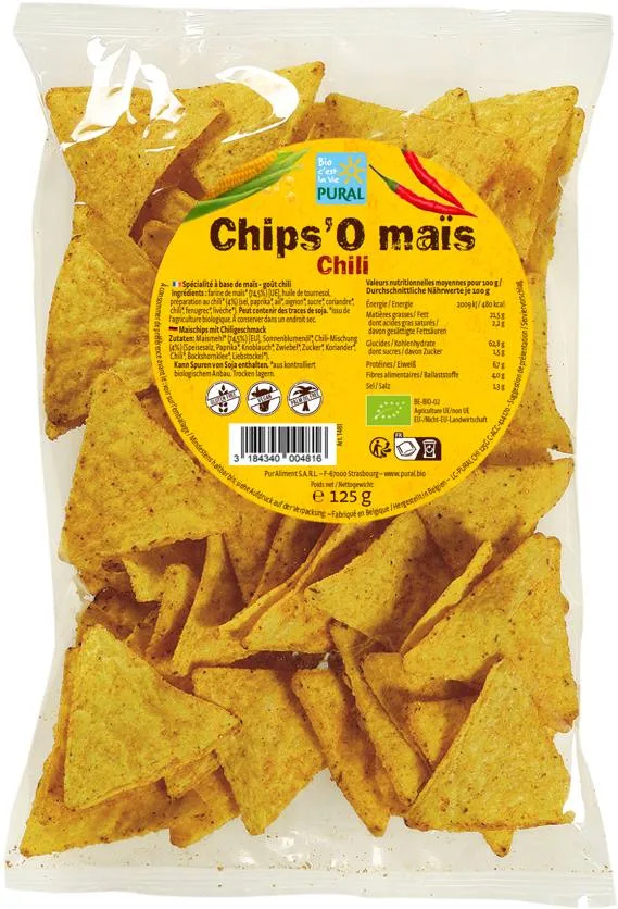 Chips de maïs - chips'o maïs/rolls'o maïs