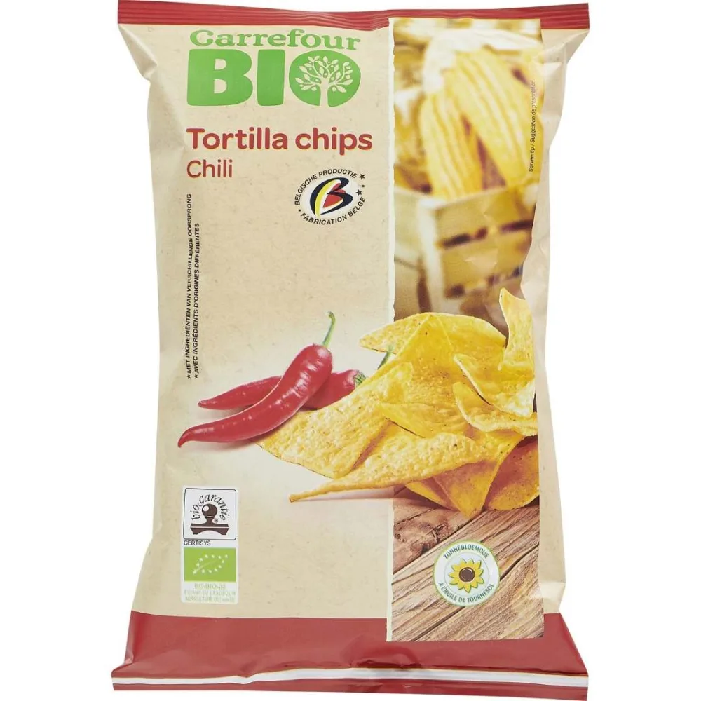 Tortillas chips chili