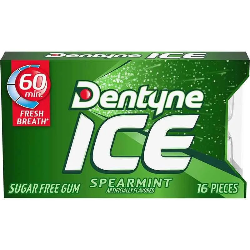 Dentyne ice spearmint