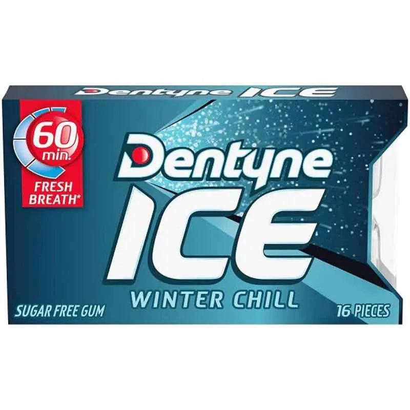 Dentyne ice winter chill