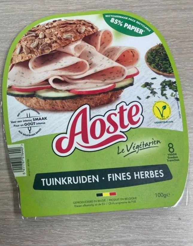 Le végétarien - fines herbes - aoste