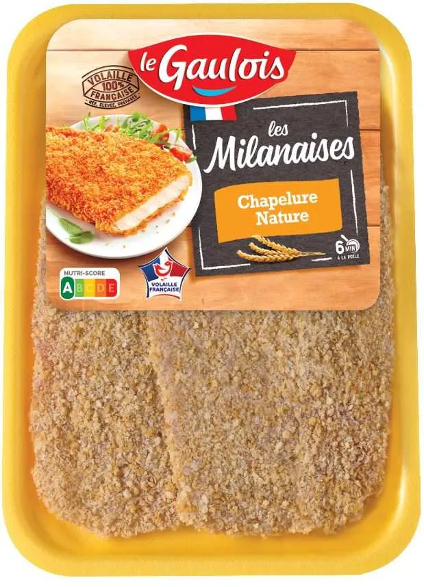 Escalope de dinde milanaise