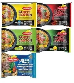 Soupe nouilles pancit canton lucky me 24 x 60 g