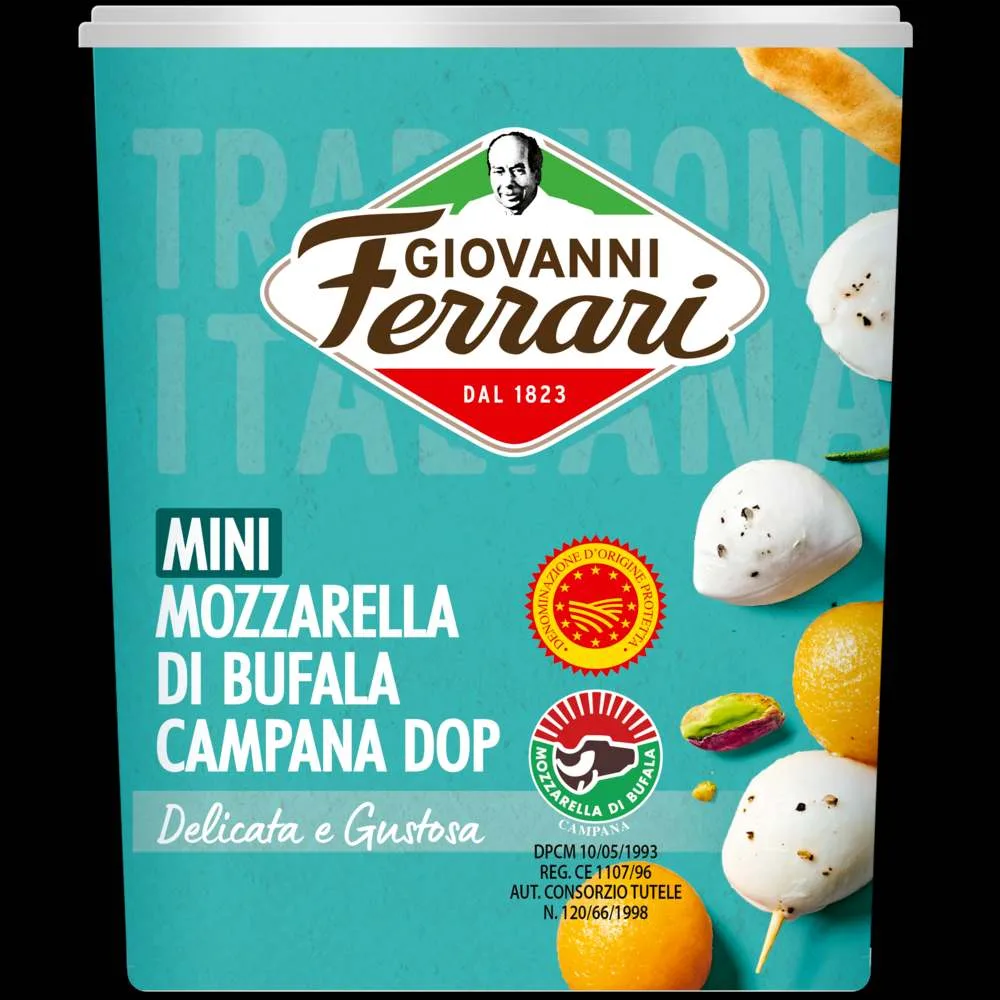 Mini mozzarella di bufala campana dop