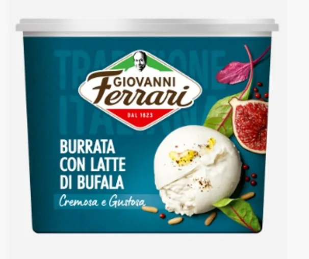 Burrata con latte di bufala