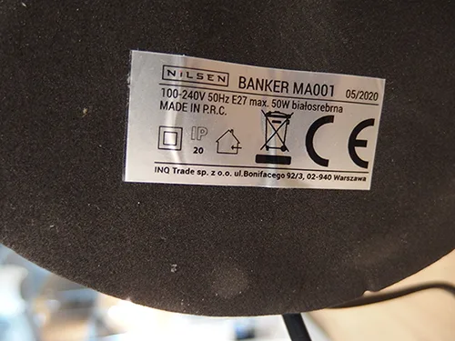 Desk lamp