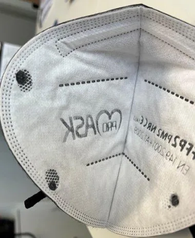 Particle filter mask