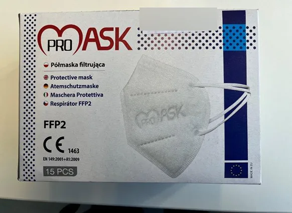 Particle filter mask