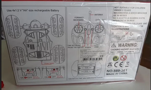 Battery operated toy
