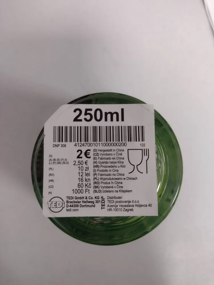 Szklanka „Jungle Summer” 250 ml