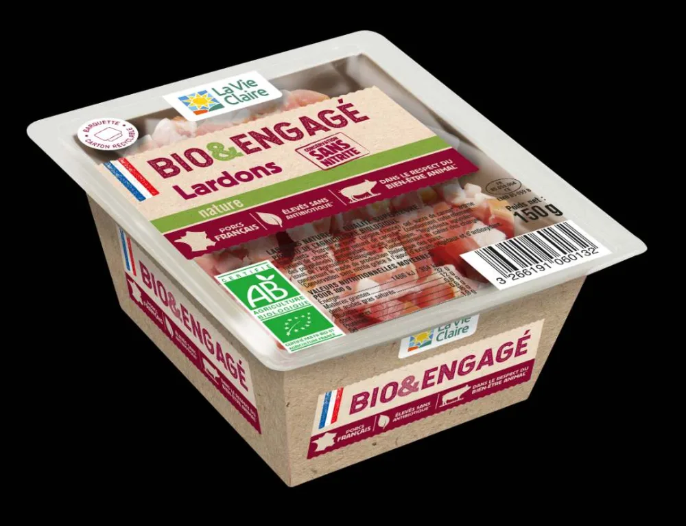 Lardons sans nitrite 150g